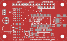 USB Infrared Toy v3 (SoB version)