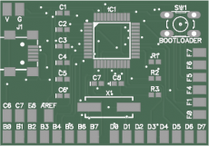 Teensy 2.0 Mockup