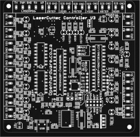 Lasersaur Driver Board   V3 Compact