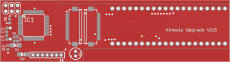 Firmware upgrade board for Kinesis Advantage