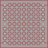 9x9 analog prototype board