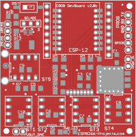 ESP8266 CBDBv2 EVO DevBoard