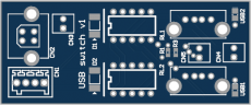 USB switch with USB3740