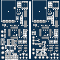 Surf RF transceiver kerteszsasa