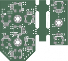 WS2812B 7 segment Digit