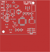 Car battery logger v0.1 dirtypcbs