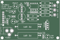 HP10811 double oven OCXO outer oven controller