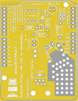 Z21 LAN to ExpressNet DCC digital Arduino Shield v2