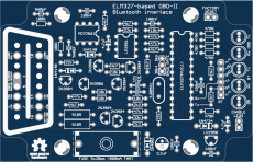 ELM327 based OBD II interface