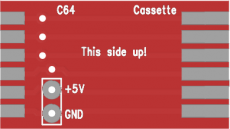 Commodore C64 Adapter Cassette